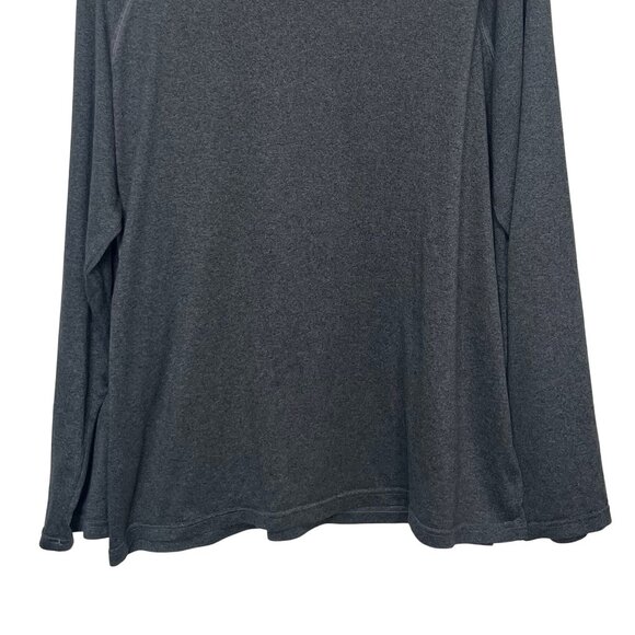 Under Armour Long Sleeve Athletic Shirt Mens Large Charcoal Gray Heat Gear - Picture 4 of 7